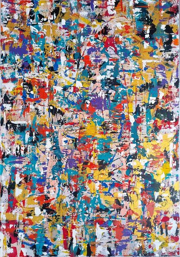 Positivity is in the air van Igor Kotnik, Schilderij te koop op Singulart