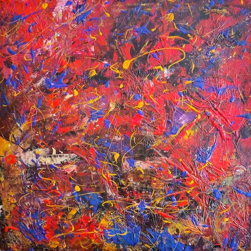 Music in Color van Igor Kotnik, Schilderij te koop op Singulart