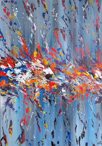 Flow State van Igor Kotnik, Schilderij te koop op Singulart