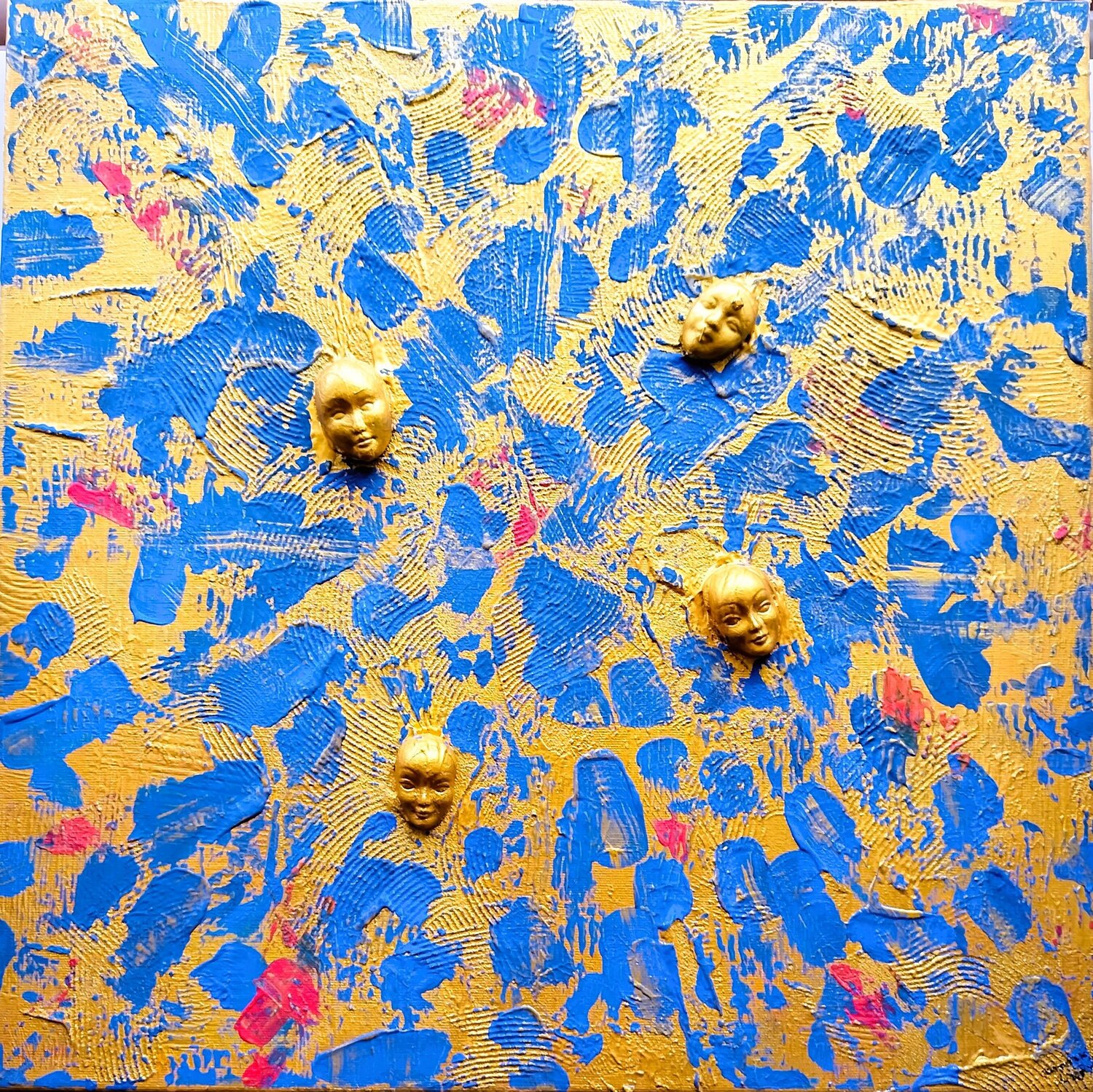 Blue on gold Igor Kotnik