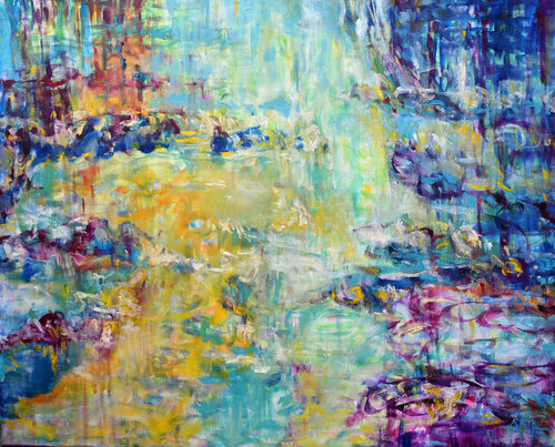 The sun falls into the water Ana Smarż