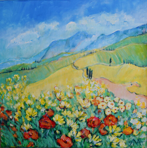 Enchanting Tuscany by Ana Smarż, Painting for Sale on Singulart