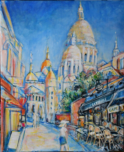 Soul of Montmartre von Ana Smarż, Malerei kaufen auf Singulart