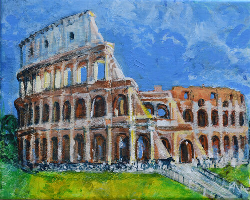 Coloseum von Ana Smarż, Malerei kaufen auf Singulart