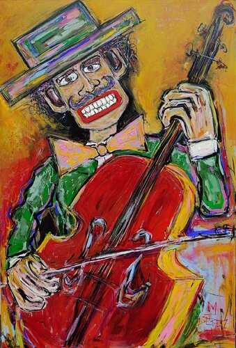 Colourful concerto van Serge Berezjak, Schilderij te koop op Singulart