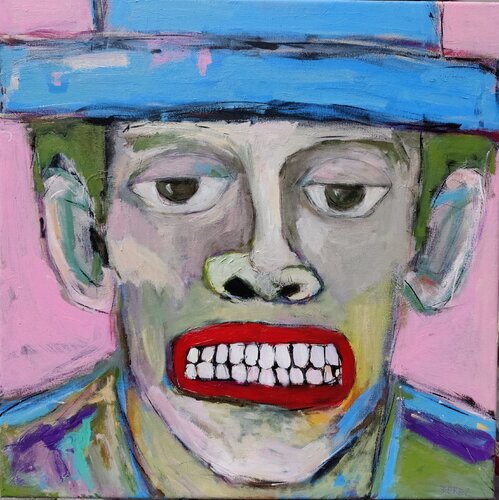 The Required Smile von Serge Berezjak, Malerei kaufen auf Singulart