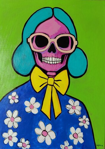 La Catrina von Serge Berezjak, Malerei kaufen auf Singulart