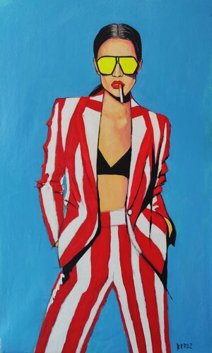 La Femme Certaine de Serge Berezjak, Pintura a la venta en Singulart