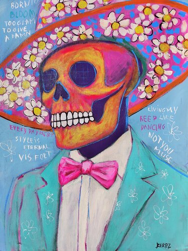 Too Glam to Give a Damn van Serge Berezjak, Schilderij te koop op Singulart