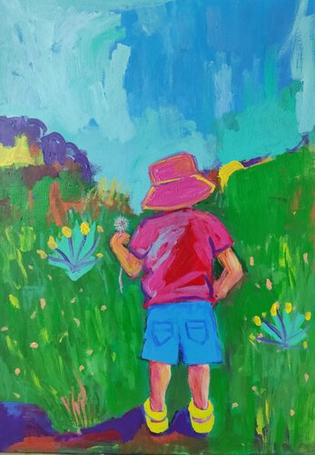 Dandelion von Serge Berezjak, Malerei kaufen auf Singulart