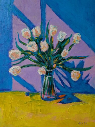 Tulipes de Serge Berezjak, Pintura a la venta en Singulart