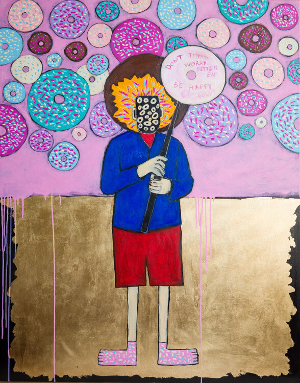 Donut Worry ,Be Happy Serge Berezjak