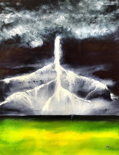 Electrified di Nancy Riedell, Pittura in vendita su Singulart