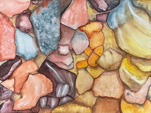Red Rocks di Nancy Riedell, Pittura in vendita su Singulart