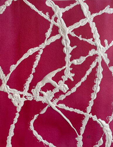 String Art 3 by Nancy Riedell, Work on Paper for Sale on Singulart