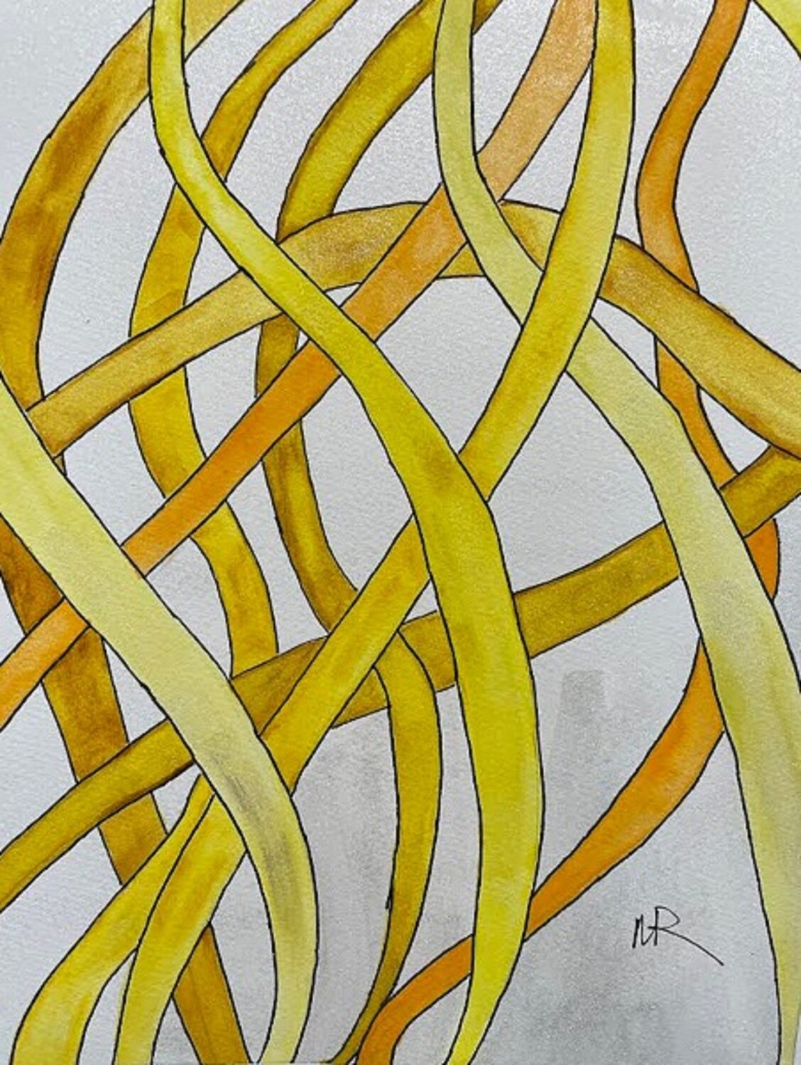 Doodle in Yellow Nancy Riedell