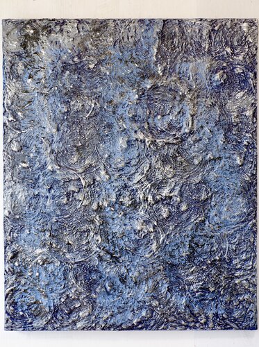 青と銀のF15 par yuko kimura, Peinture en vente sur Singulart