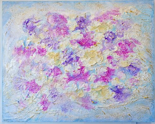フラワーガーデン van yuko kimura, Schilderij te koop op Singulart