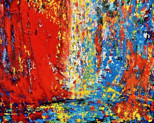You Caught My Eye di Jacquilyn Eusanio, Pittura in vendita su Singulart
