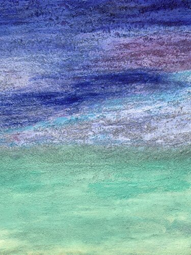 Pretty Ocean di Jacquilyn Eusanio, Pittura in vendita su Singulart