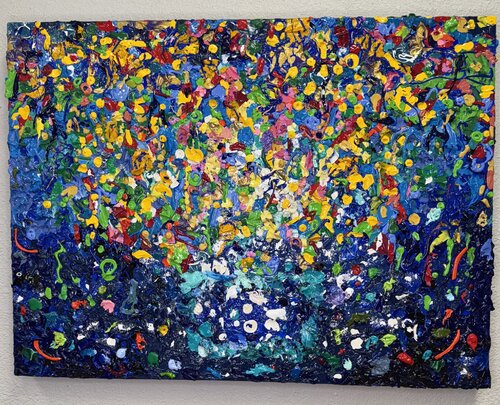 Color of Night von Jacquilyn Eusanio, Malerei kaufen auf Singulart