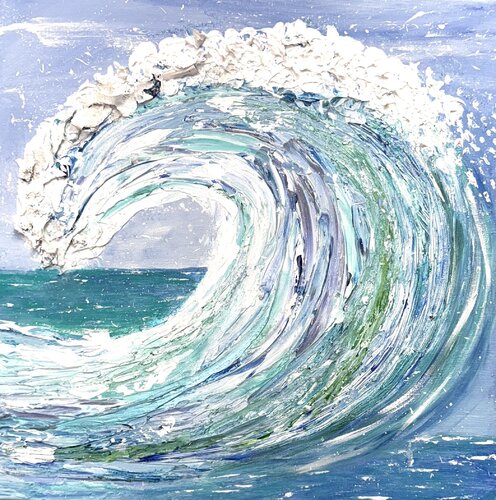 Light Wave van Jacquilyn Eusanio, Schilderij te koop op Singulart