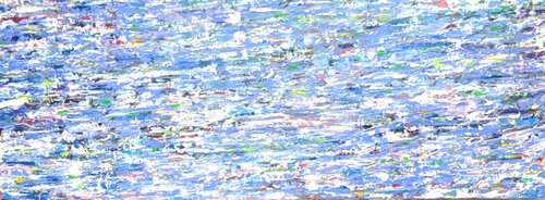 Blue Wave by Jacquilyn Eusanio, 회화 for Sale on Singulart