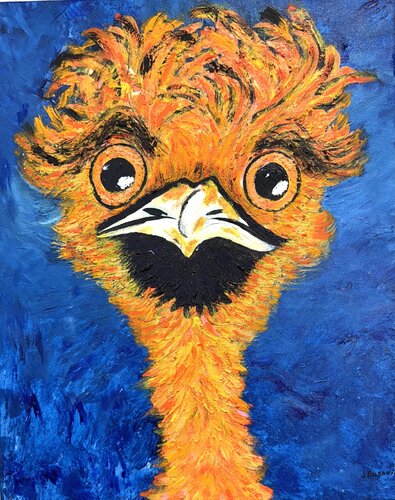 Cutie Pie by Jacquilyn Eusanio, Painting for Sale on Singulart