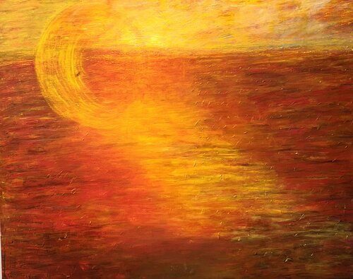 Red Sea van Jacquilyn Eusanio, Schilderij te koop op Singulart