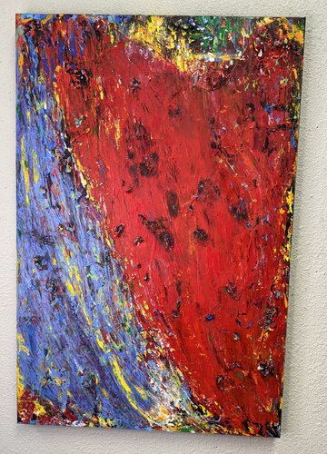 You're In My Heart de Jacquilyn Eusanio, Pintura a la venta en Singulart