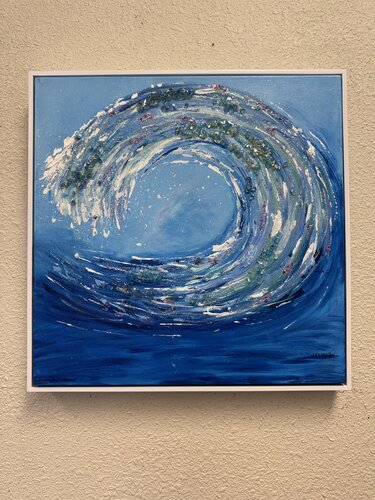 Wave Three by Jacquilyn Eusanio, Painting for Sale on Singulart