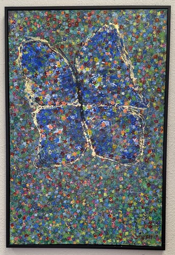 Butterfly 2 von Jacquilyn Eusanio, Malerei kaufen auf Singulart