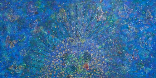 City Lights by Jacquilyn Eusanio, Painting for Sale on Singulart