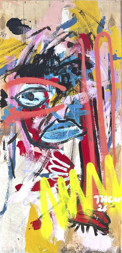 "Thinking of a place" di simon thon, Pittura in vendita su Singulart