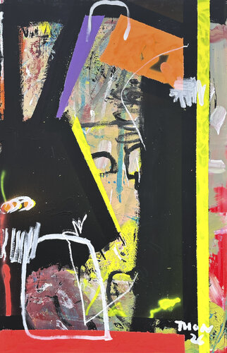 "Thinking of a place" di simon thon, Pittura in vendita su Singulart