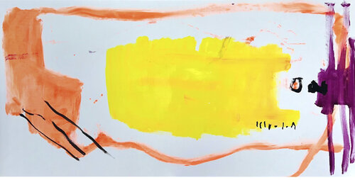 "Ich tauche auf" van simon thon, Schilderij te koop op Singulart
