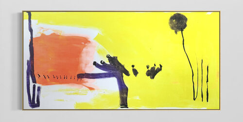 "Ich tauche auf" by simon thon, 회화 for Sale on Singulart