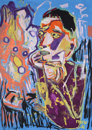 “Irritation” by simon thon, 絵画 for Sale on Singulart