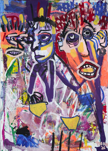 “Witnesses” by simon thon, Painting for Sale on Singulart