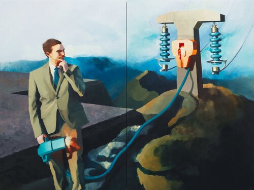 Summit Charger von Alexander Grimm, Malerei kaufen auf Singulart