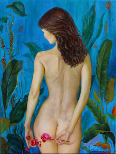 Inner Bloom (Eve) von Yana Ros, Malerei kaufen auf Singulart