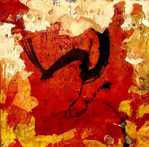 Signs 2 van Mauro Caracuzzo, Werk op papier te koop op Singulart