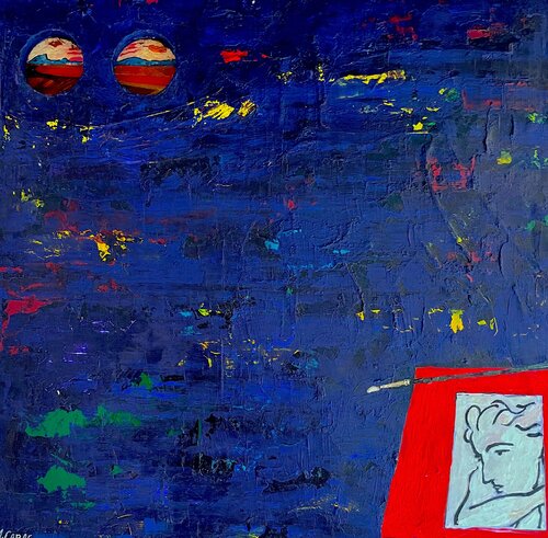 Remending Matisse van Mauro Caracuzzo, Schilderij te koop op Singulart