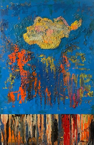 Nuvola Isola de Mauro Caracuzzo, Pintura a la venta en Singulart