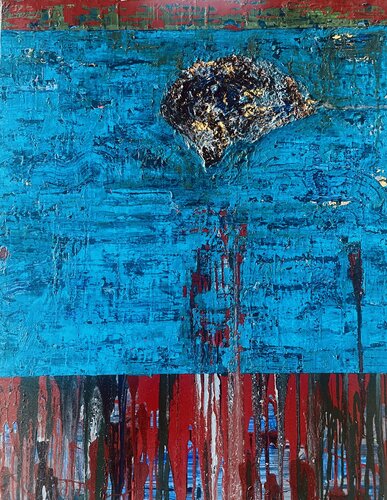Nuvola Isola 5 di Mauro Caracuzzo, Pittura in vendita su Singulart