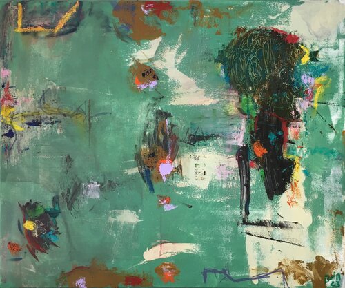 The long journey to find yourself van Barbara D’Angelo Månsson, Schilderij te koop op Singulart