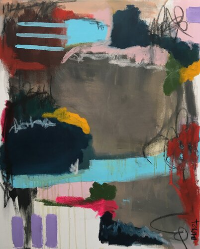 In Search of a Beautiful Memory van Barbara D’Angelo Månsson, Schilderij te koop op Singulart