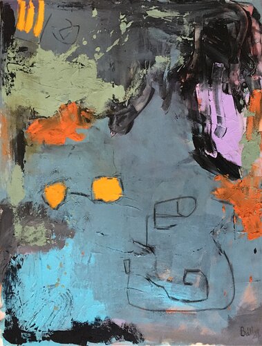 All at once van Barbara D’Angelo Månsson, Schilderij te koop op Singulart
