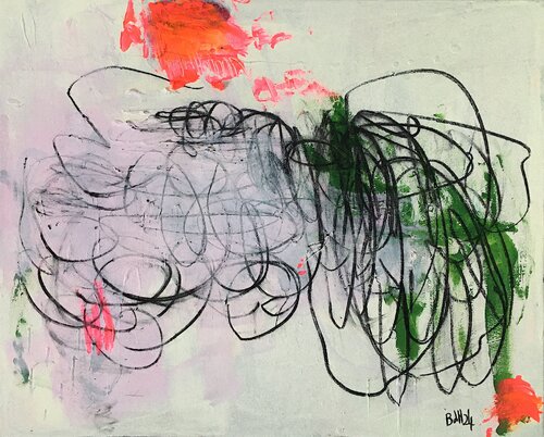 The Night that  Falls di Barbara D’Angelo Månsson, Pittura in vendita su Singulart