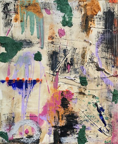 Geometrie van Barbara D’Angelo Månsson, Schilderij te koop op Singulart